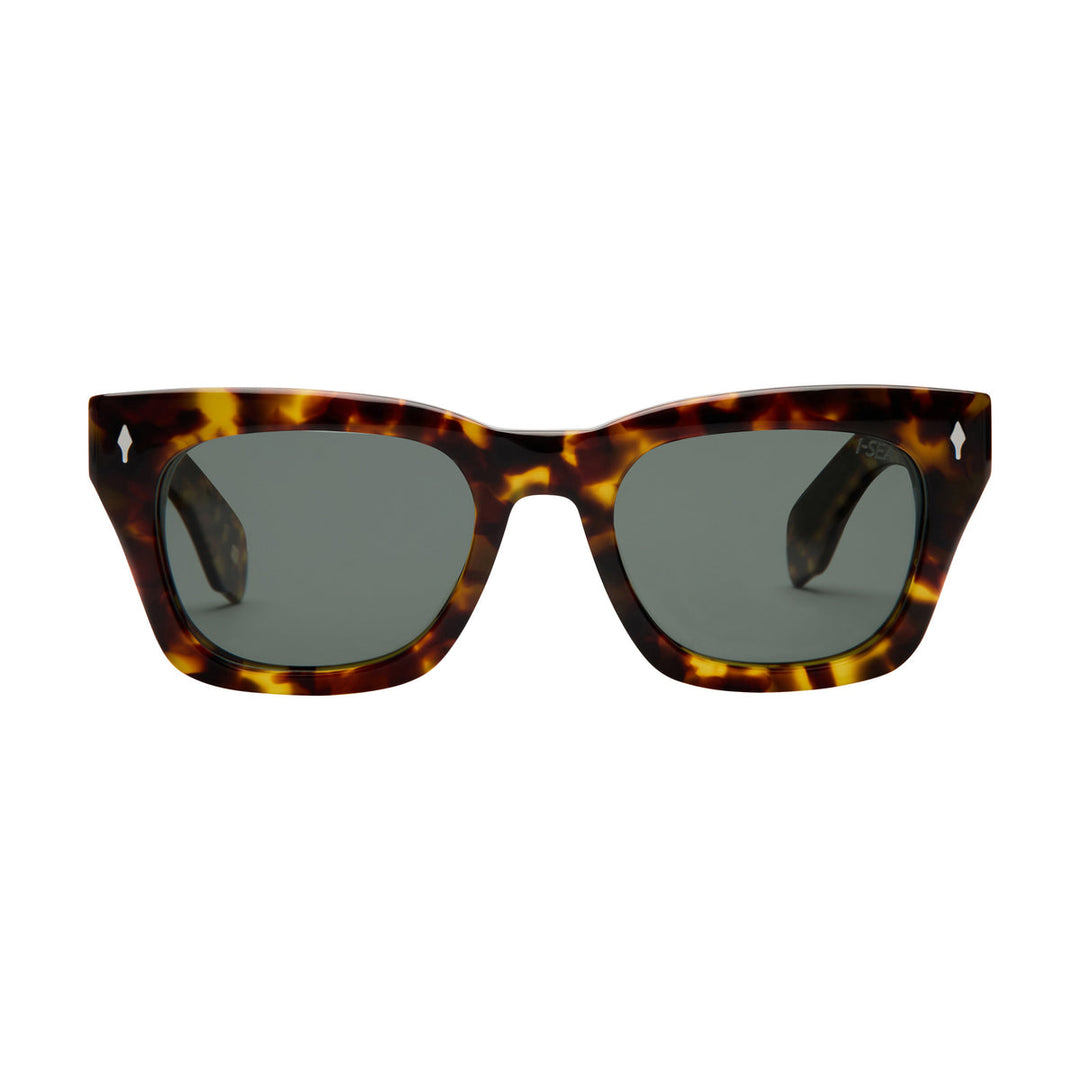 Crosby - Tort / Green Polarized Lens