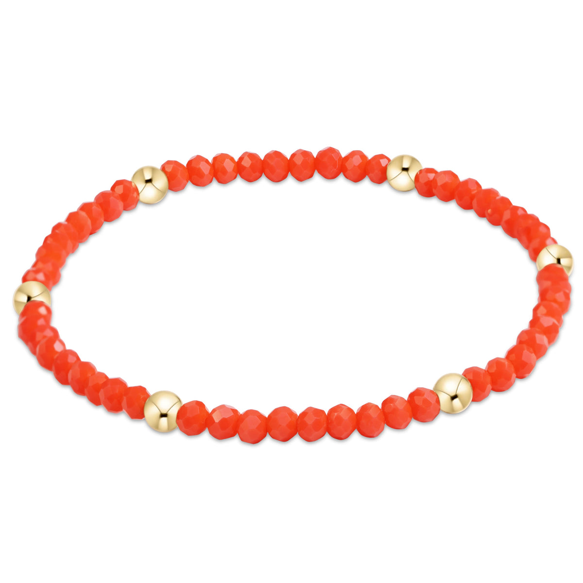enewton Gameday Flirty Presence Bracelet in Bright Orange