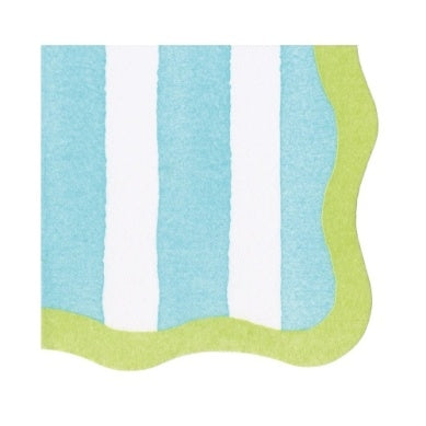 Packaging for Paper Linen die-cut napkins with elegant patterned design.