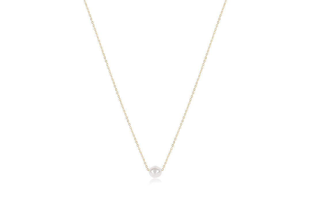16" Necklace Gold - Admire Pearl