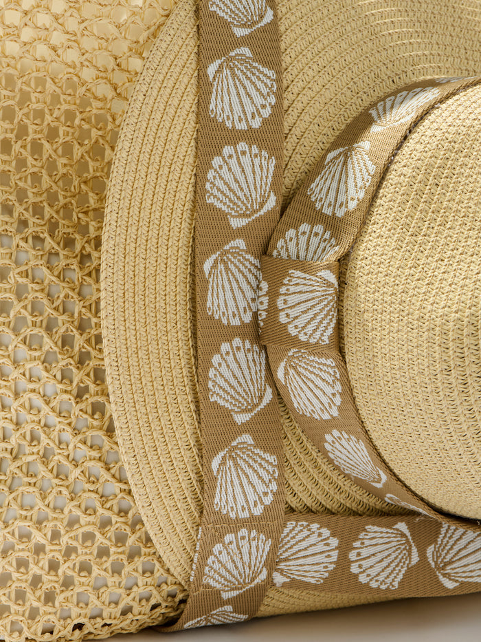 Tote and Hat Set Tan