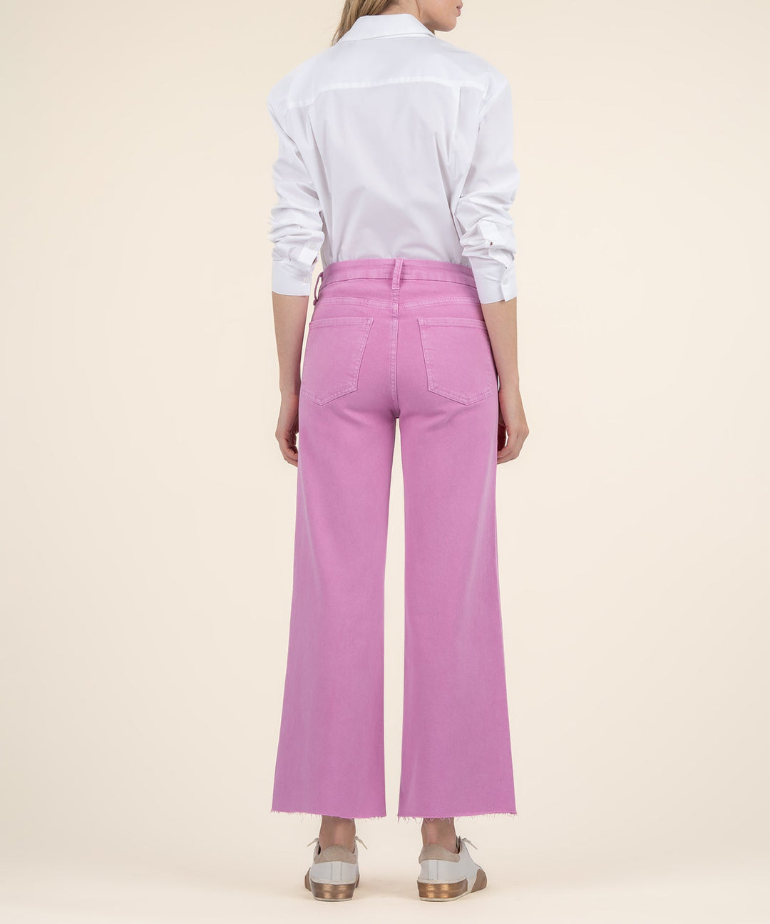 Meg High Rise Fab Ab Wide Leg