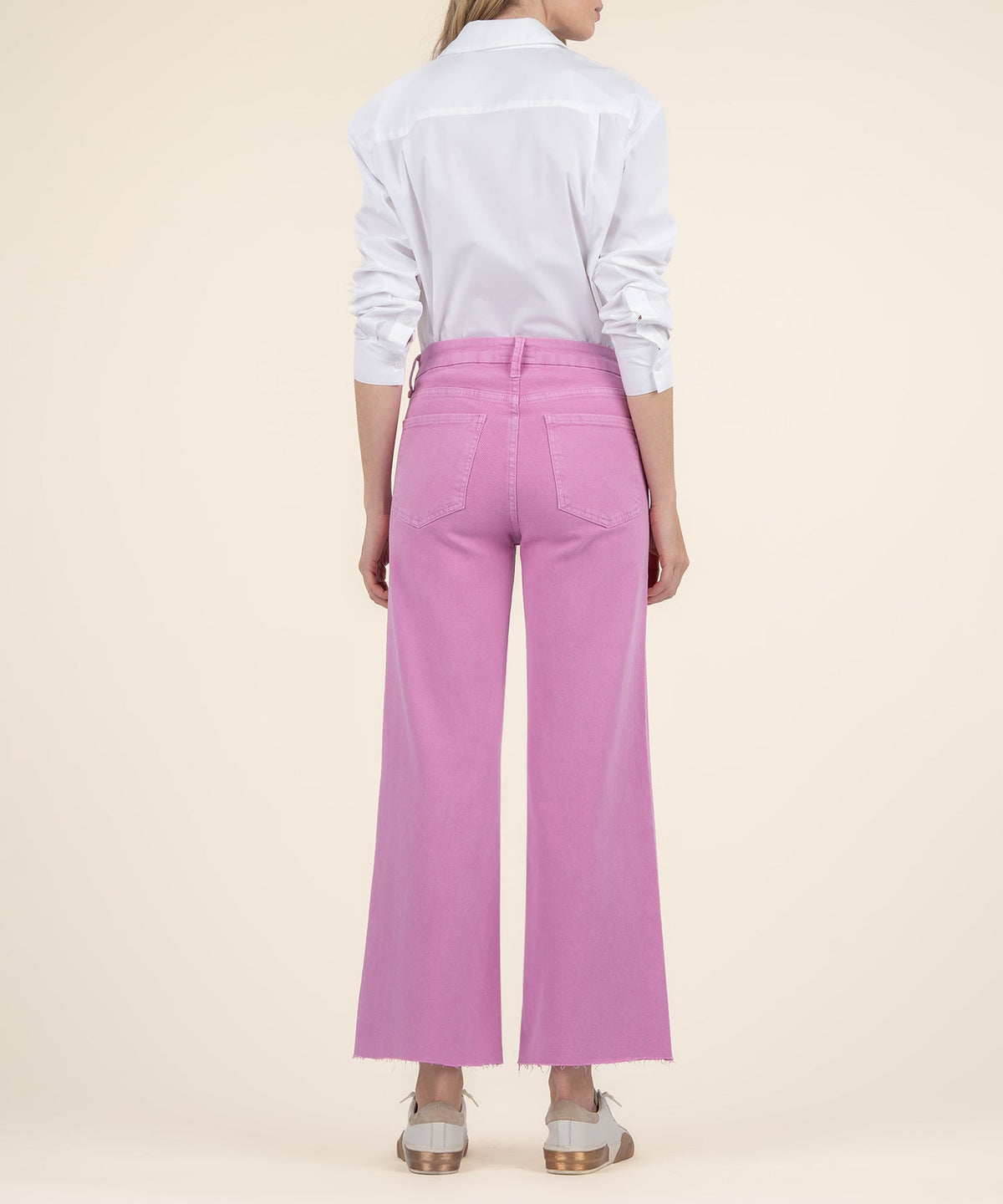 Meg High Rise Fab Ab Wide Leg