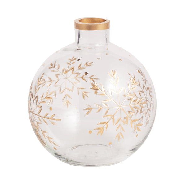 Snowflake Bud Vases