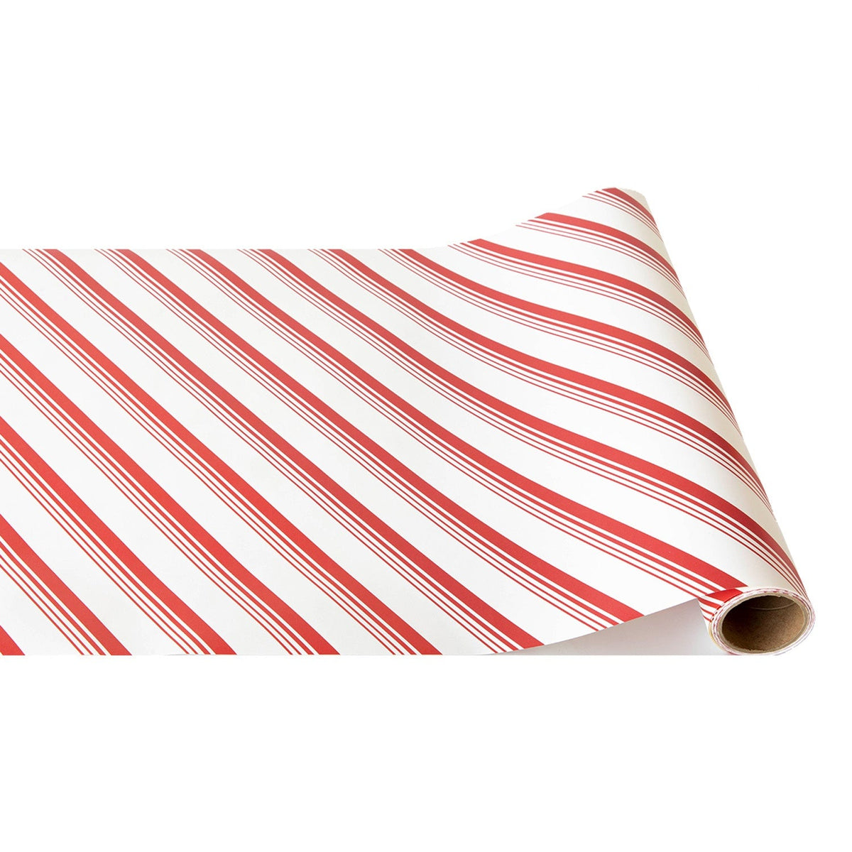 Peppermint Stripe Runner rug with a striped pattern in mint green and white.