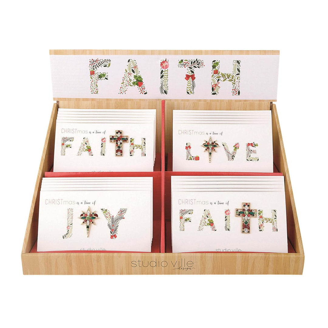 Faith Glitz Pins - Sold Individually