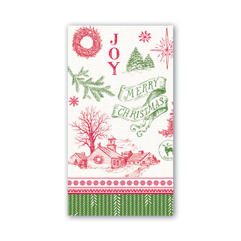 Packaged Hostess napkins in soft triple-ply paper with a subtle patterned design.