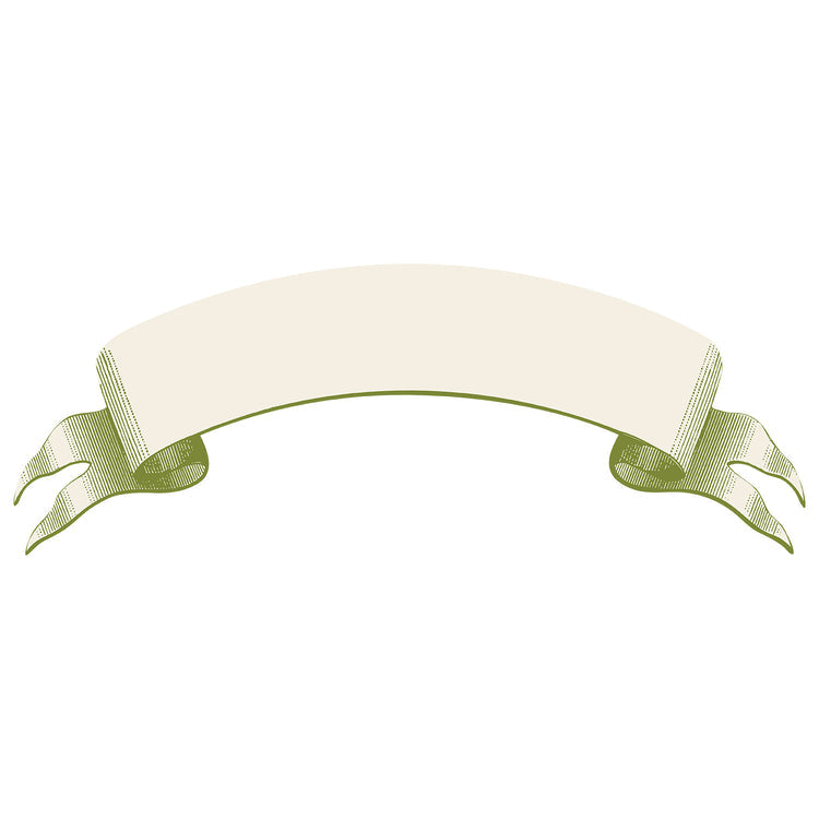 Classic Moss Banner Table Accent