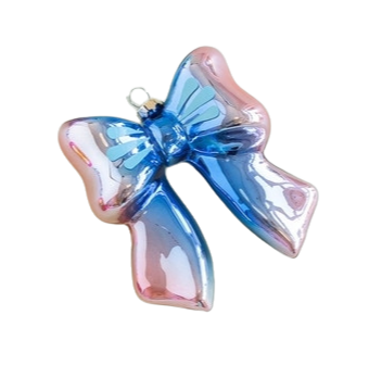 Glitterville Ombre GlowBow Ornament SOLD INDIVIDUALLY