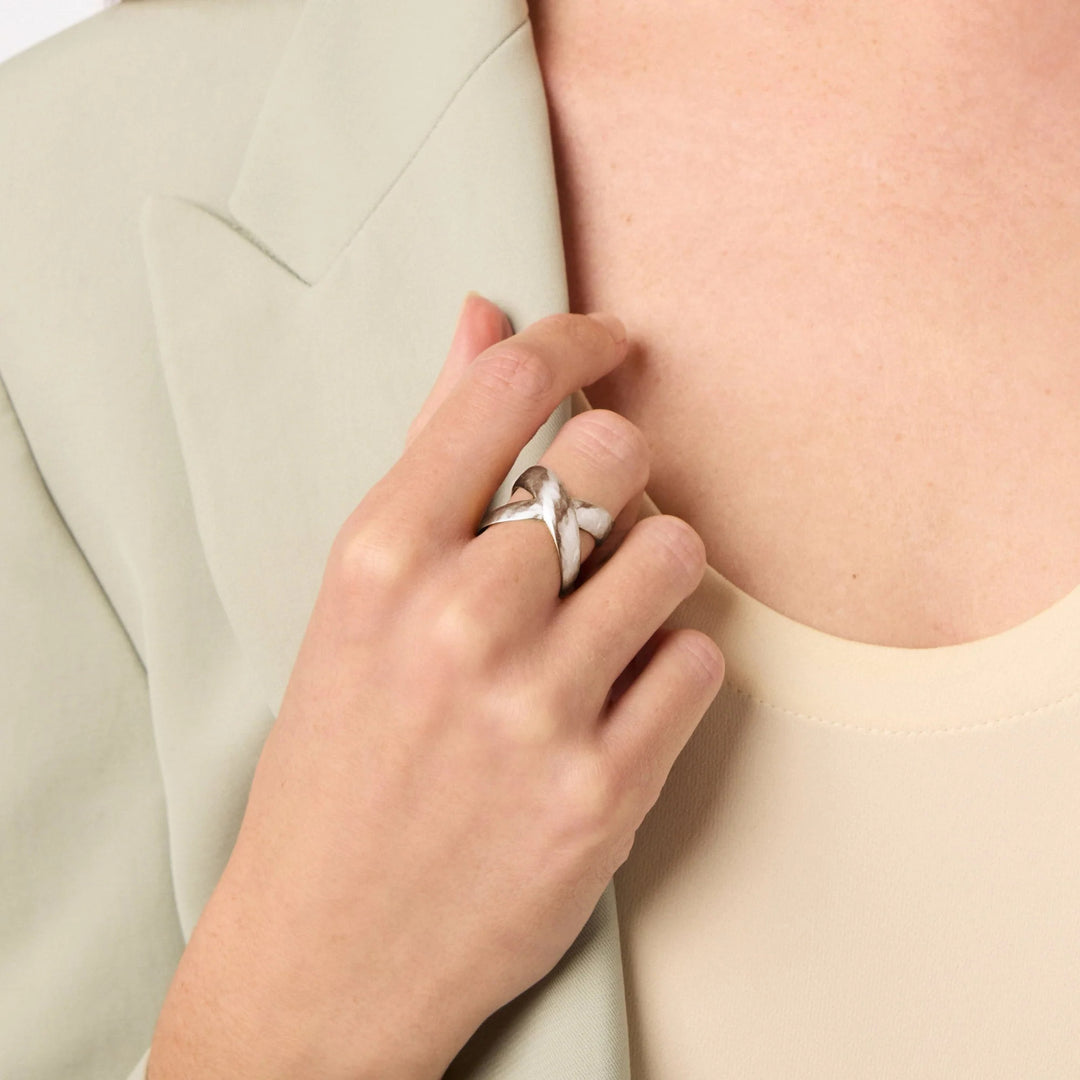 Catalina X Ring Silver