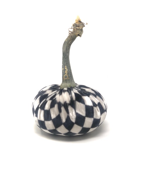 6" Velvet Pumpkin