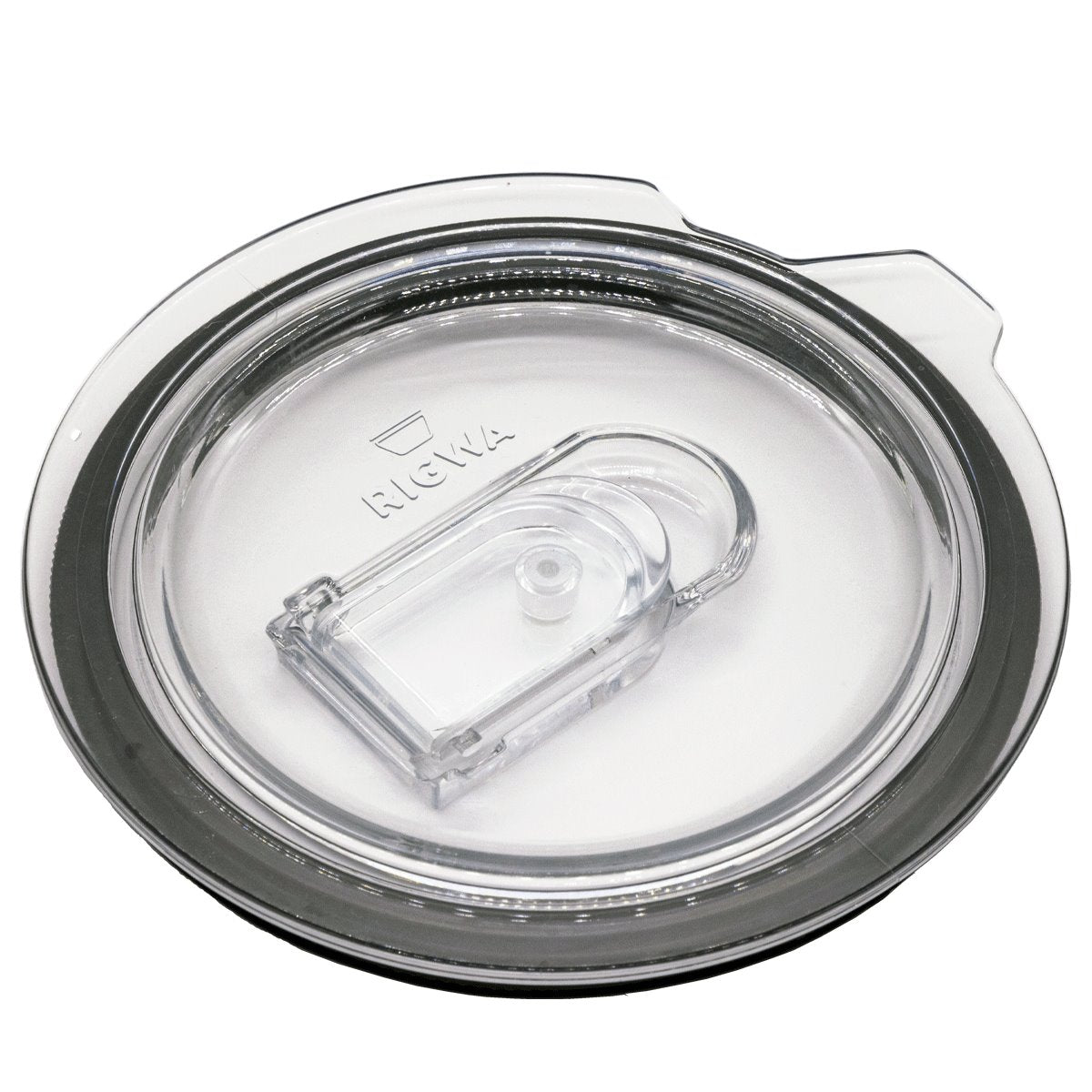 Clear Tritan lid with silicone O-ring designed to press air out for the Fresh Bowl container.