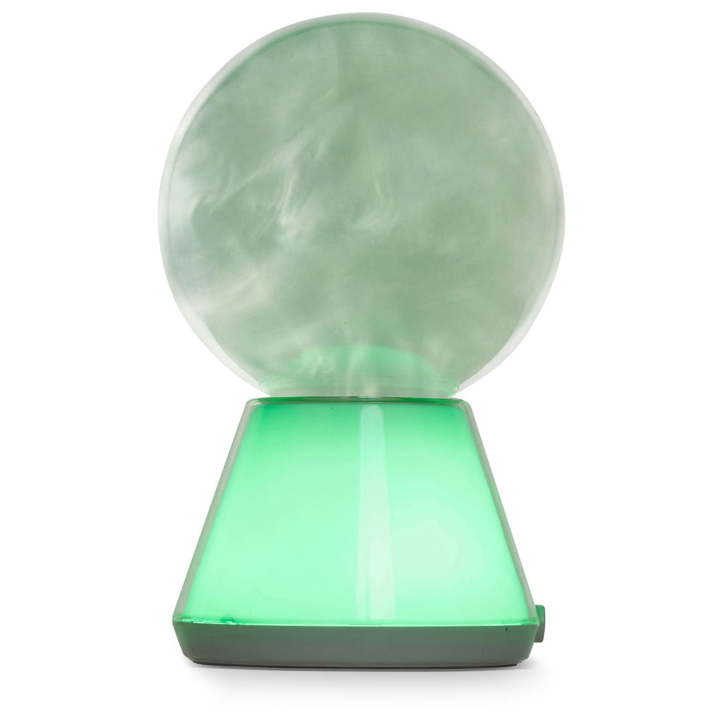 Mystic Ball Bluetooth speaker in dark blue with a textured spherical surface.