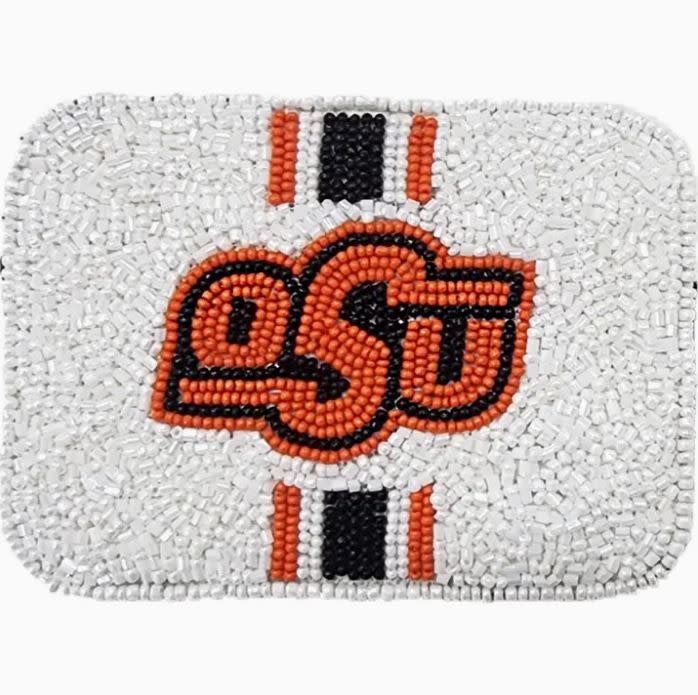 OSU Beaded Credit Card Holder