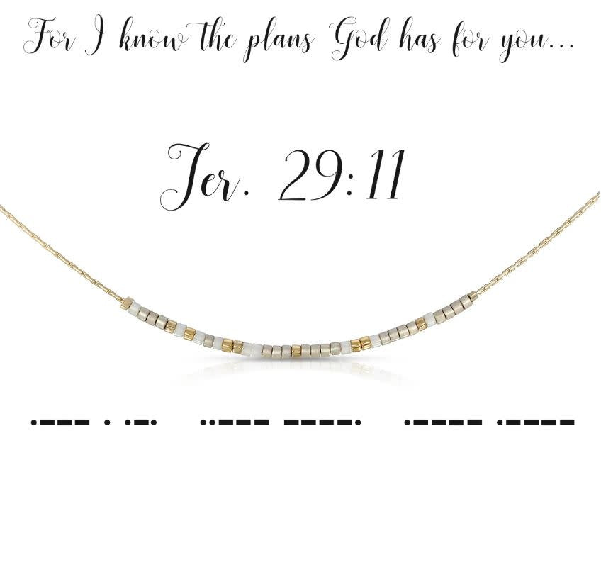 Jeremiah 29:11 Necklace