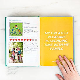 Bucket List Scratch Book Family Edition with spiral binding