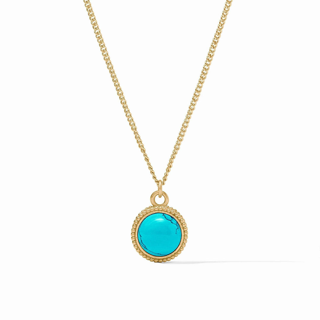 Fleur-De-Lis Solitaire Necklace