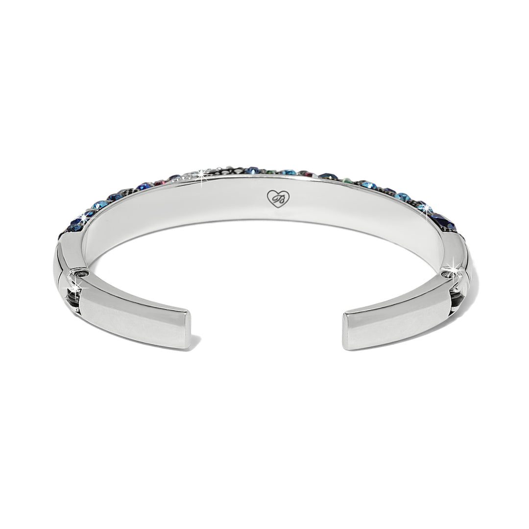 Trust Your Journey Blues Double Hinged Bangle