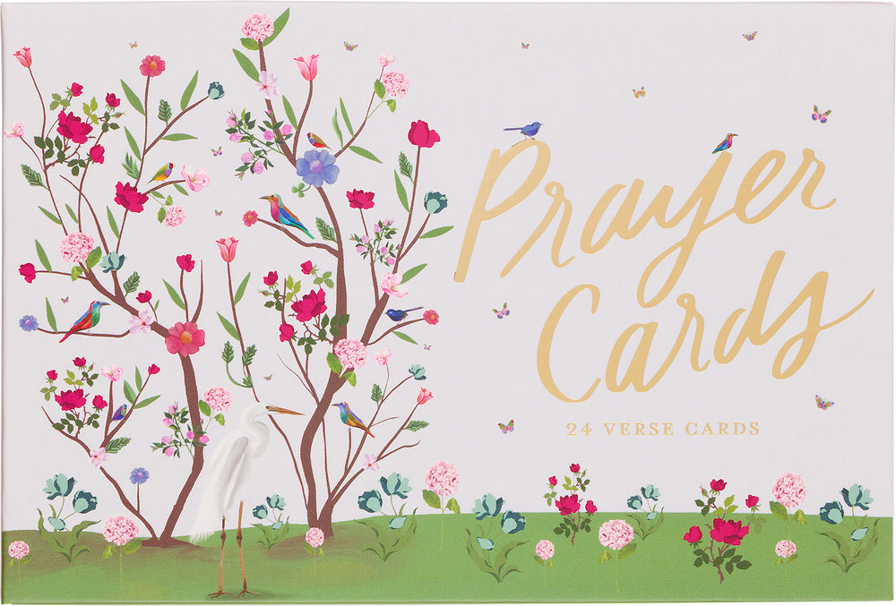 Prayer Cards Floral Wreath
