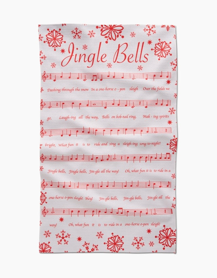 Holiday Tea Towel Sugarplum Florals Traditional