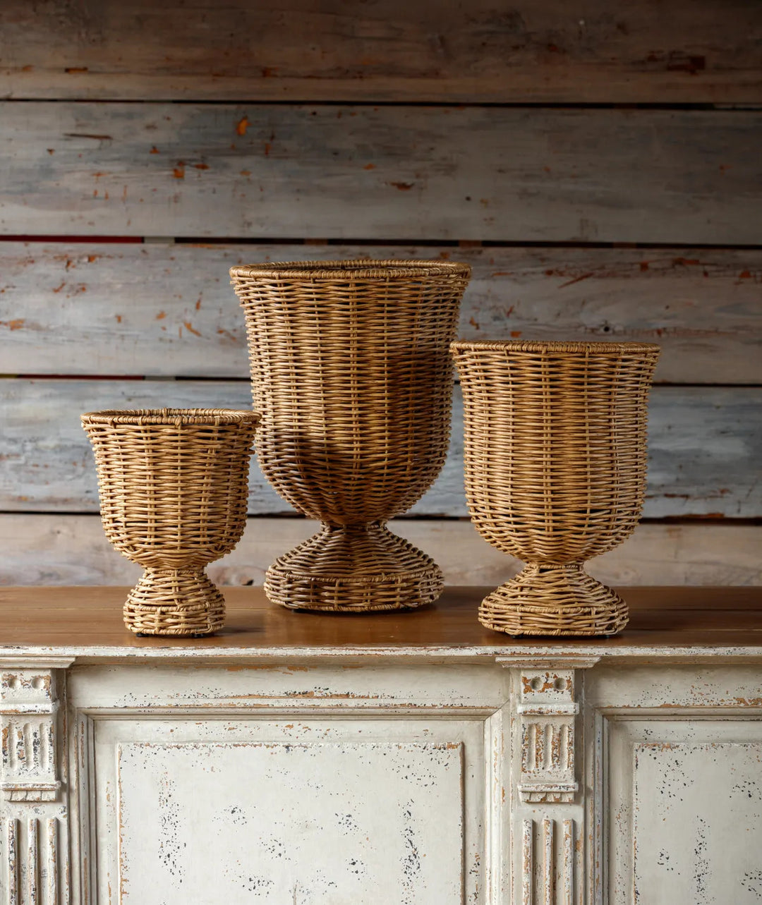 Poly Weave Urn - Sold Individually