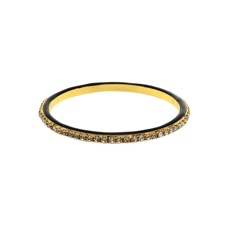 Helly Midnight Express bangle with colorful enamel finish and high-quality crystals.