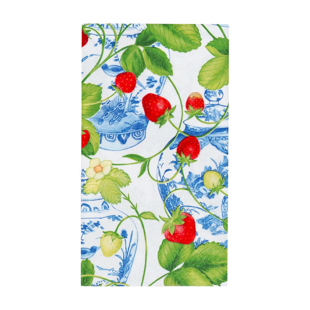 Packaged Guest Towel made from Paper Linen with printed German nontoxic inks.