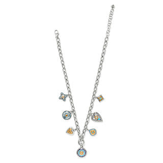 Mosaic Cerrillos Charm Necklace