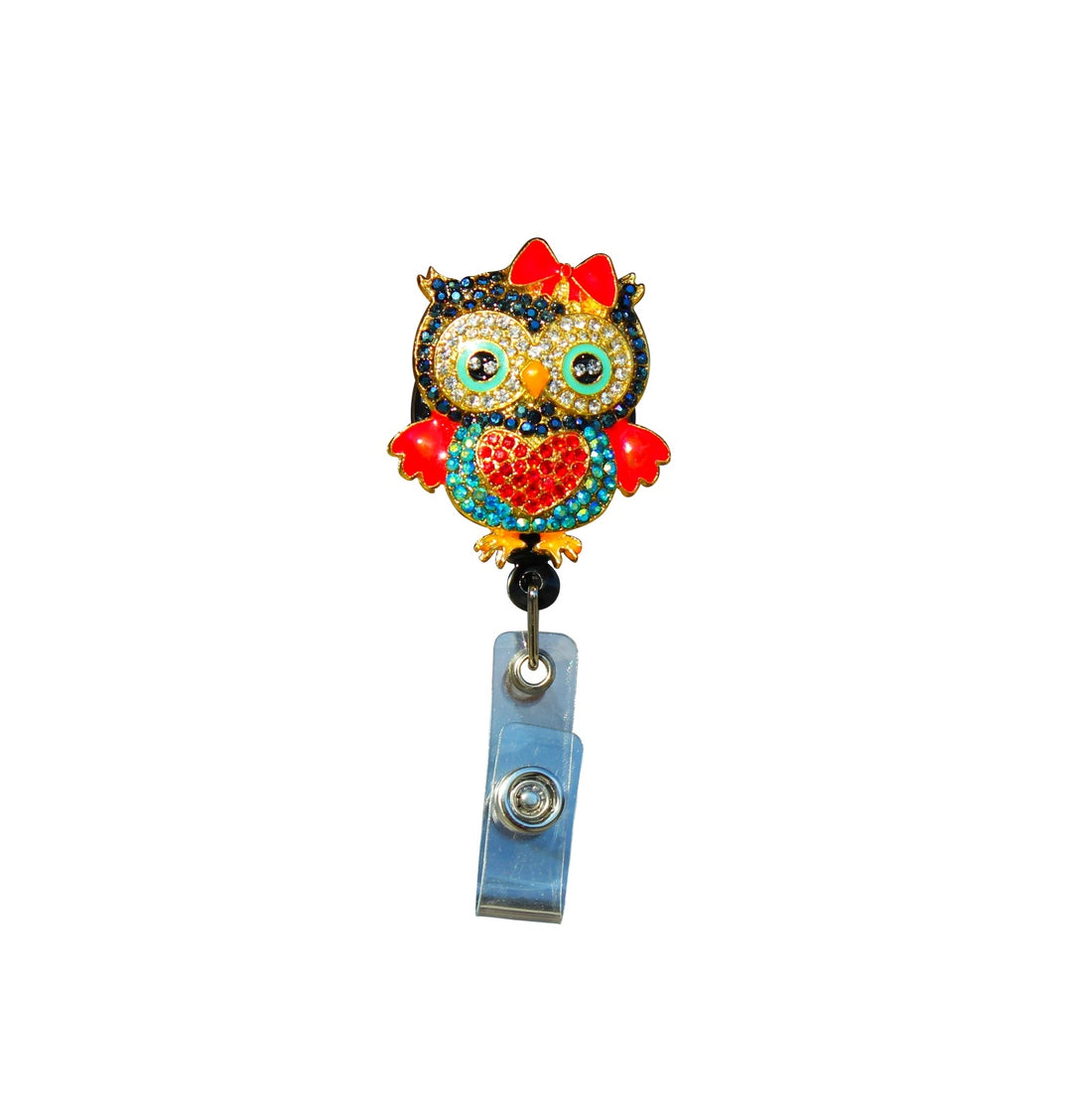 Sparkle and Shine Rhinestone Badge Reel