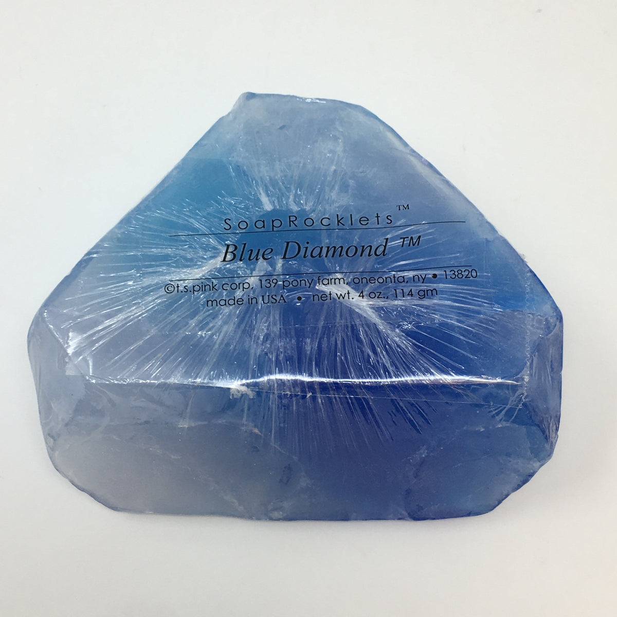 Handmade stone-shaped glycerine soap infused with natural botanicals like lavender and aloe.