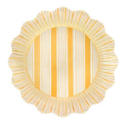 Cabana Stripe Melamine Dinner Plate