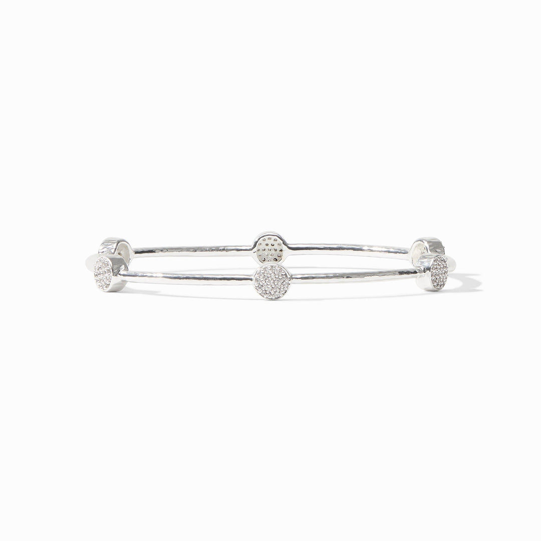 Milano Luxe Bangle Silver