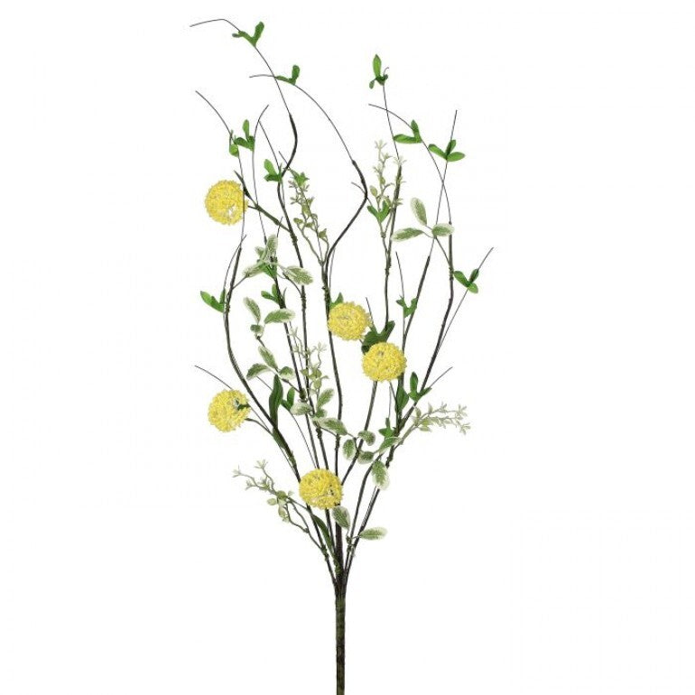 35-inch Wild Meadow spray with natural branch silhouette in earthy tones.