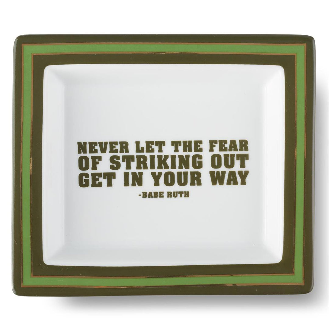 Wise Saying Gentlemen's Desk Tray