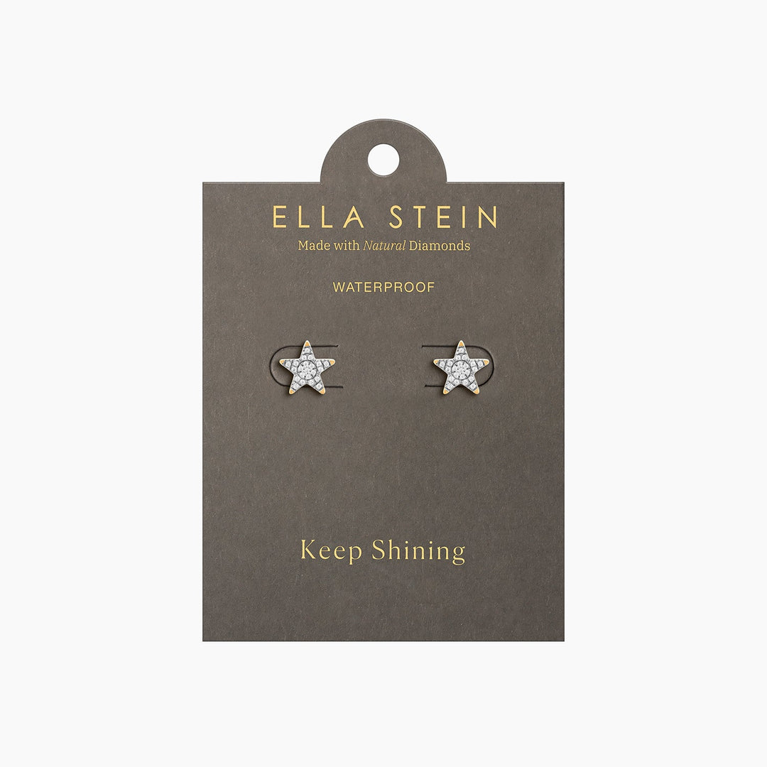 Waterproof Reach For the Stars Stud Earrings