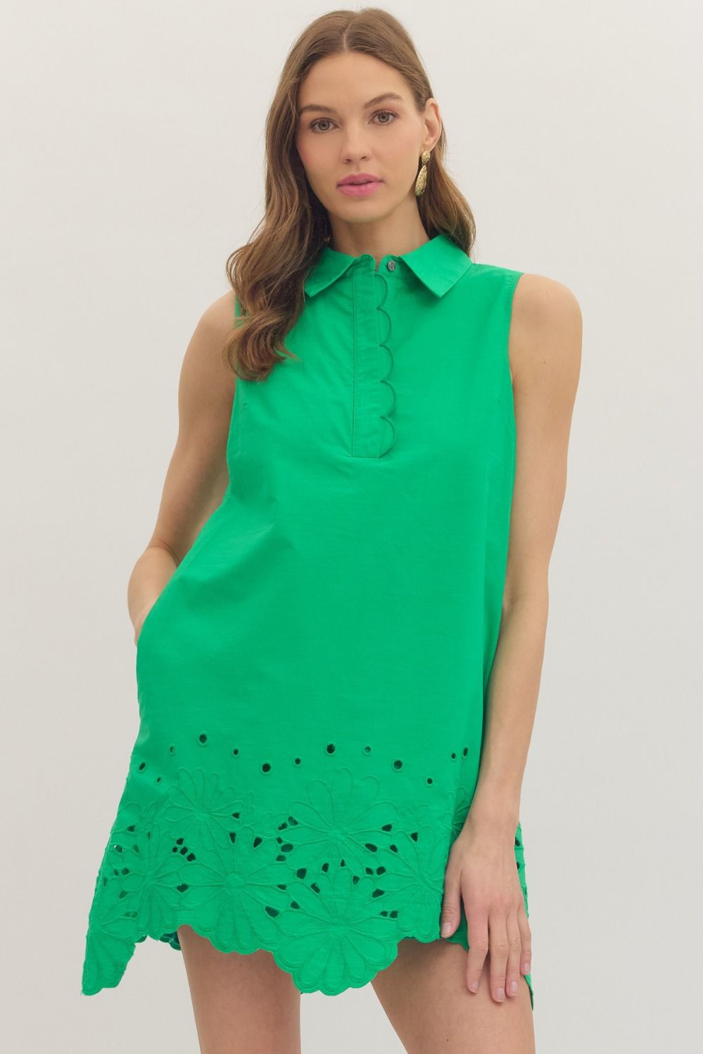 Amy Sleeveless Mini Dress