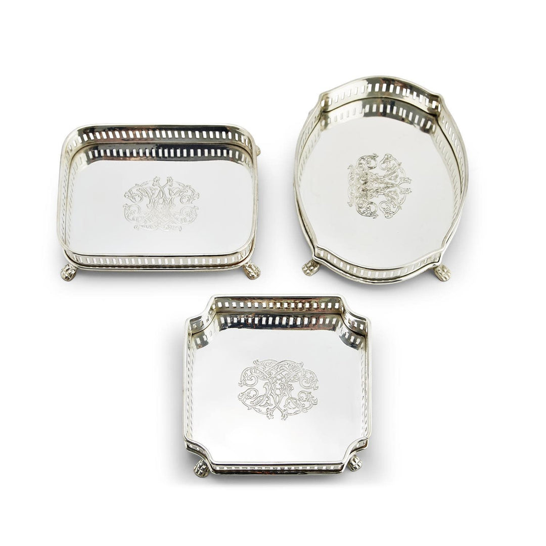 Galway Engraved Gallery Tray