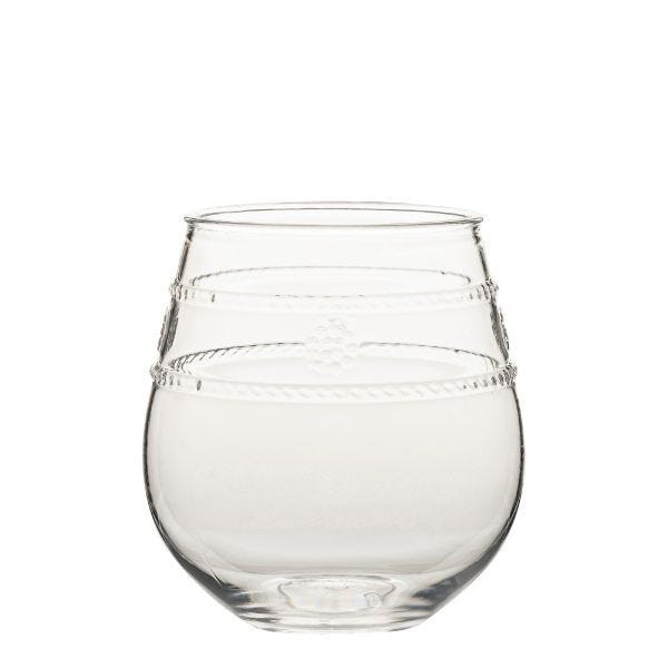 Isabella Acrylic Stemless Wine Glass