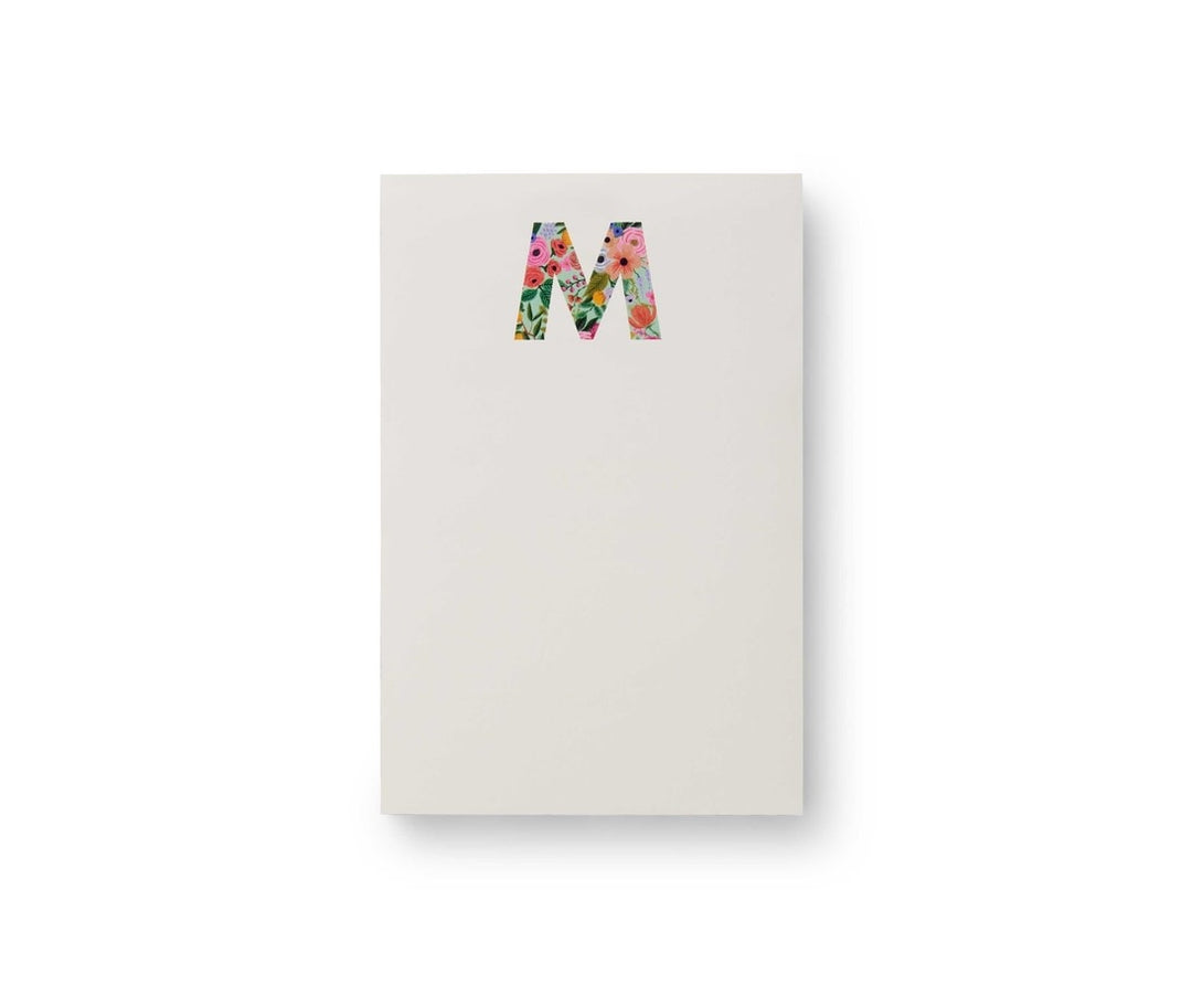 Garden Party Monogram Notepad