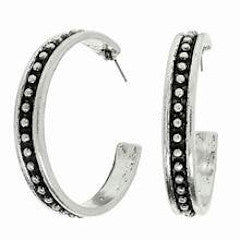 Western Bubble Hoop Earrings