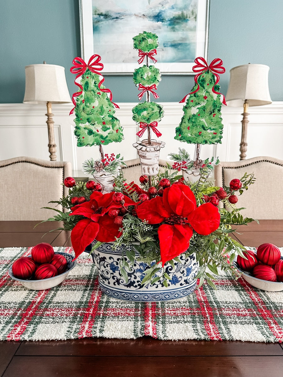 Beck's Traditional Pinecone Tree ornament in natural pinecone shape with textured brown surface.