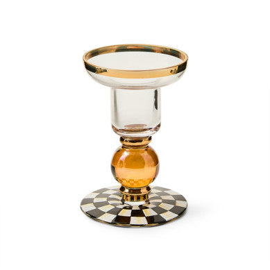 Check Small Glass Candlestick