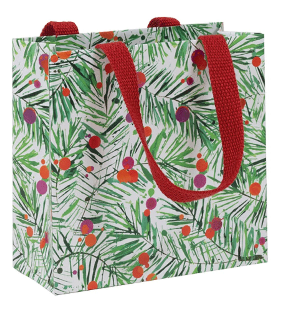 Small gift bag in modern pine with strong handles