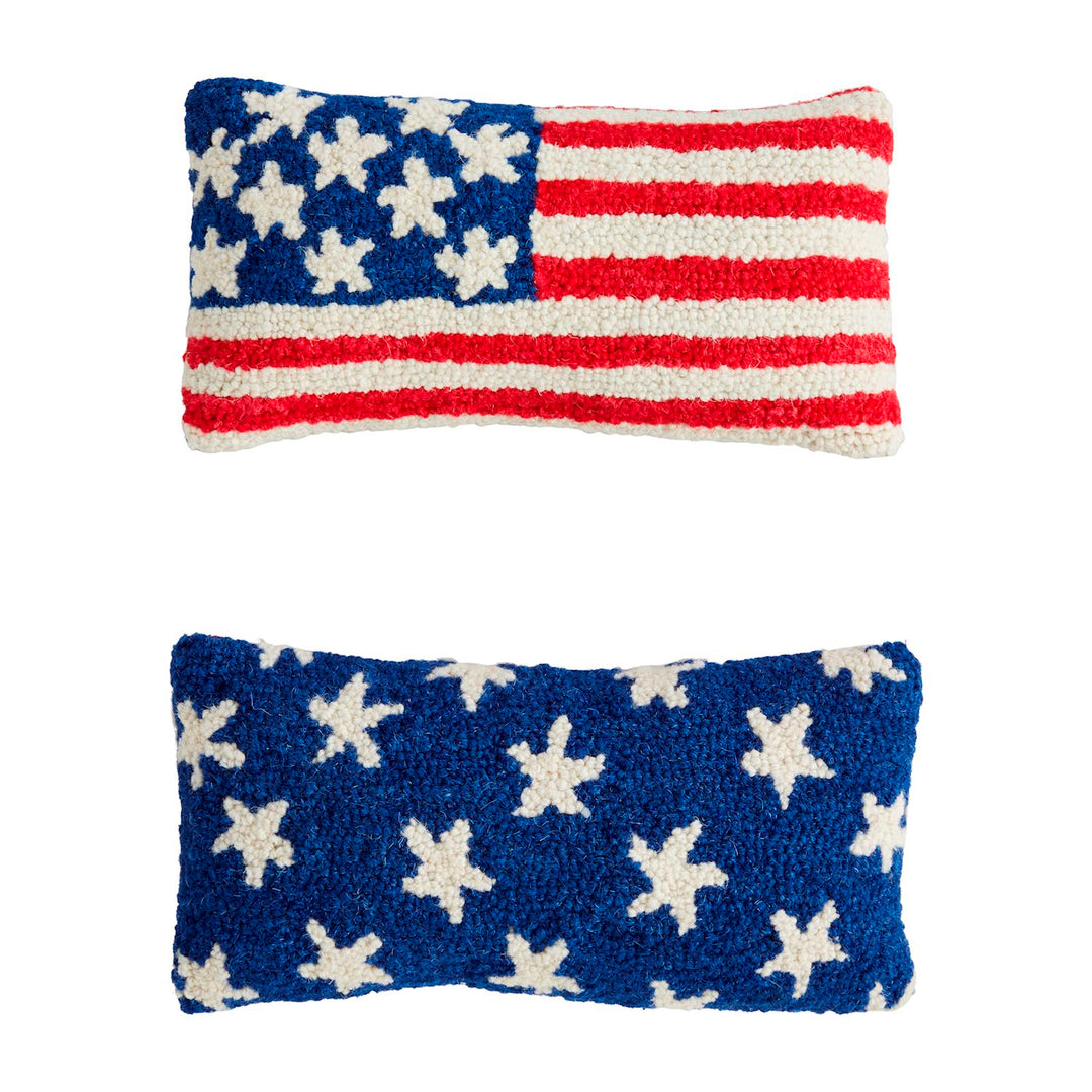 Americana Hooked Wool Pillows