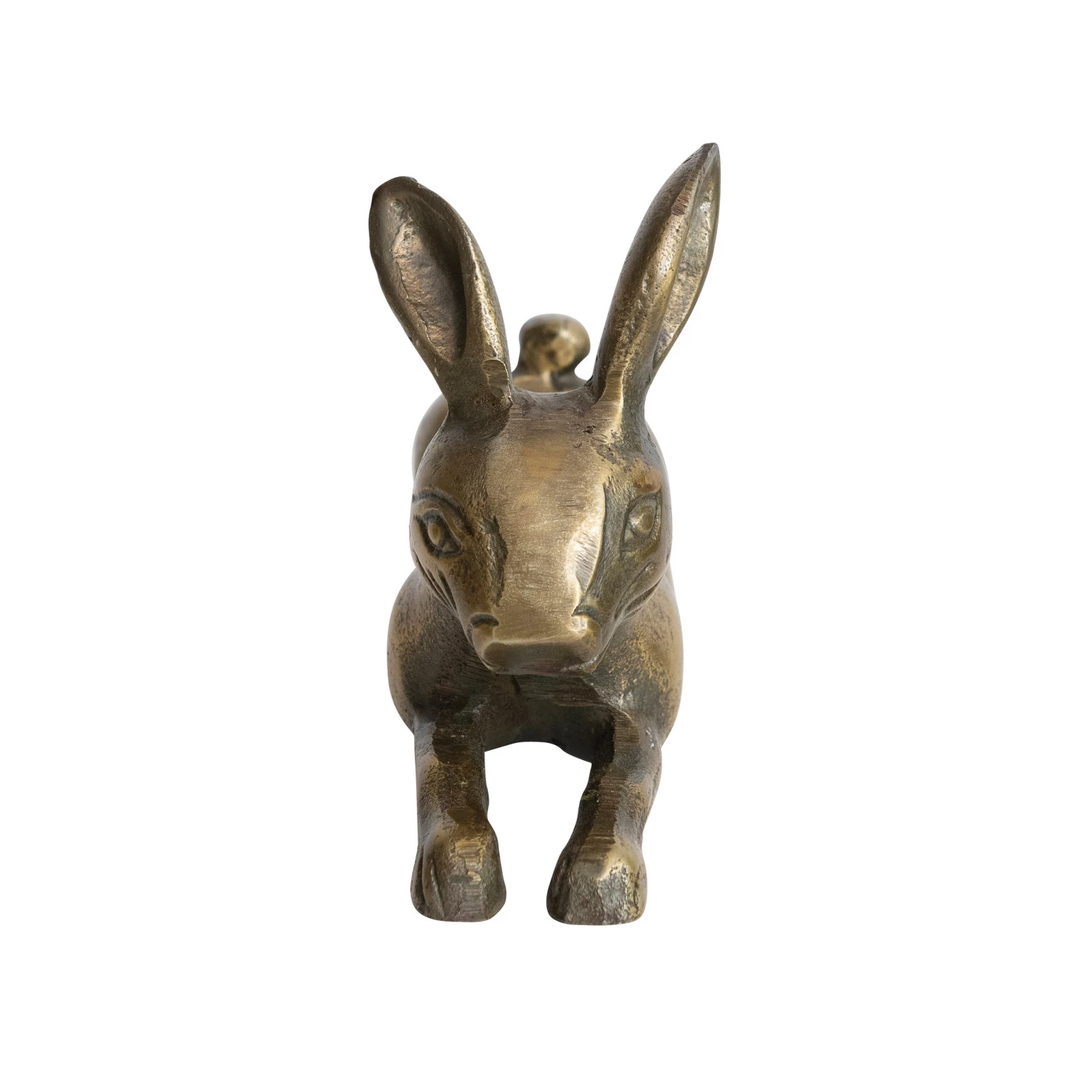 Aluminum Rabbit Décor
