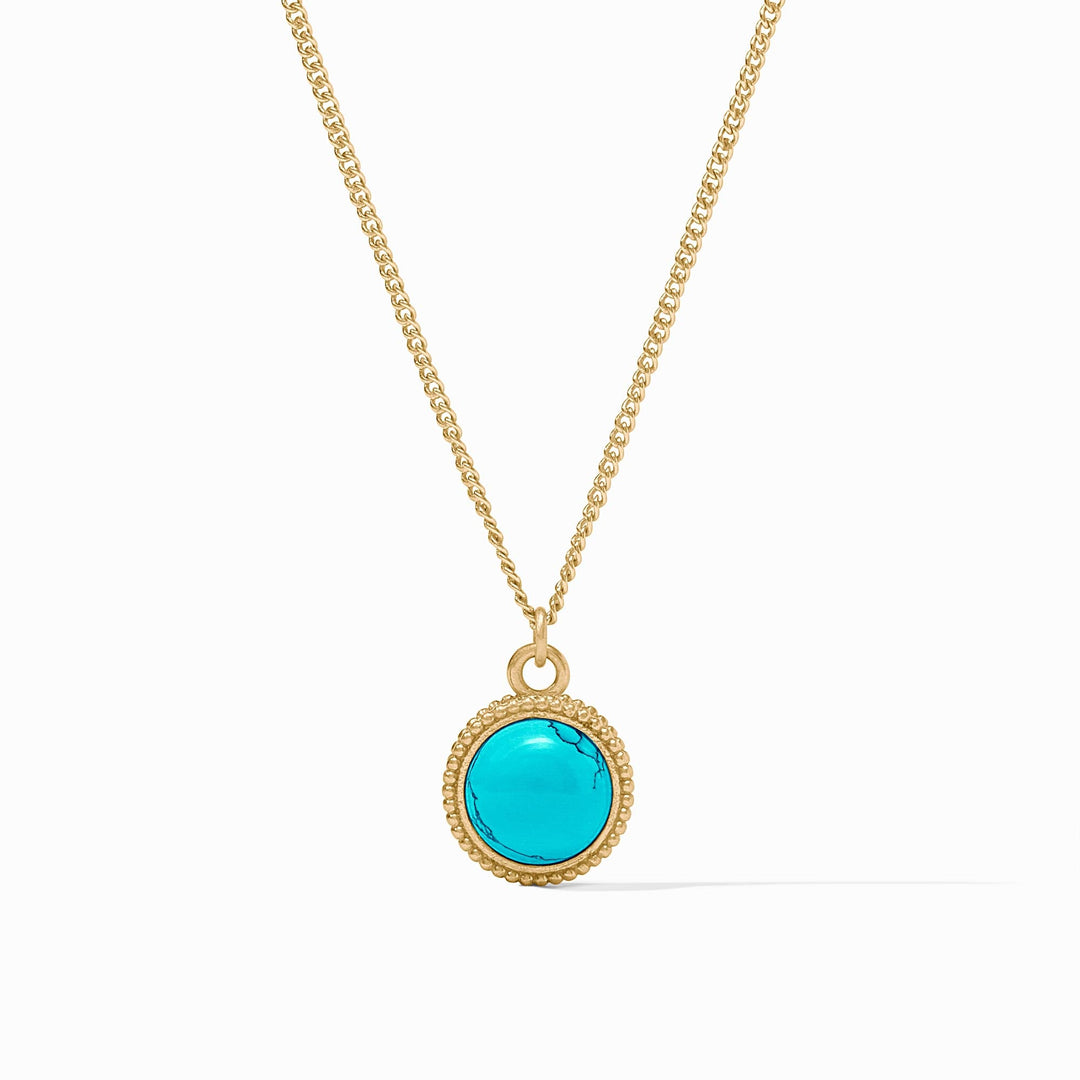 Fleur-De-Lis Solitaire Necklace