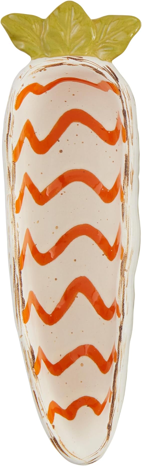 Carrot Candy Dishes: small ceramic dish with orange glazed finish
