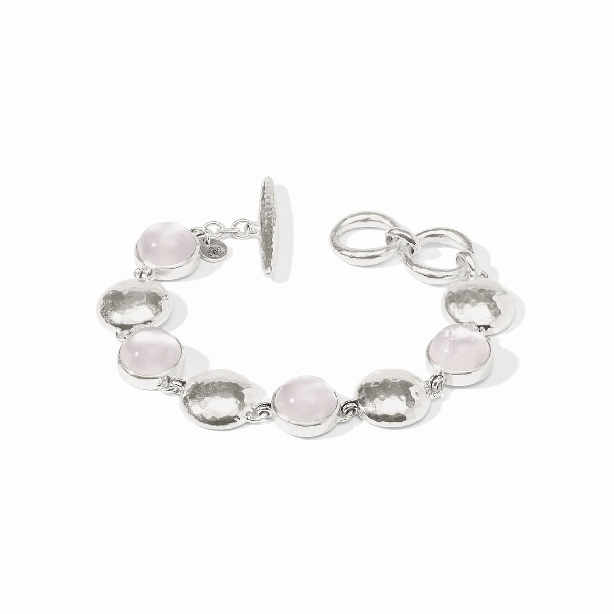 Adjustable Solara Stone bracelet with shimmering stones on a toggle clasp.