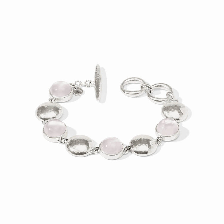Adjustable Solara Stone bracelet with shimmering stones on a toggle clasp.