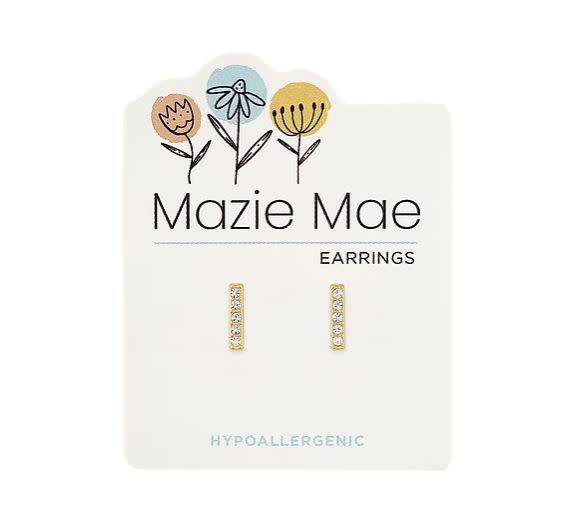Gold Mazie Mae Earring